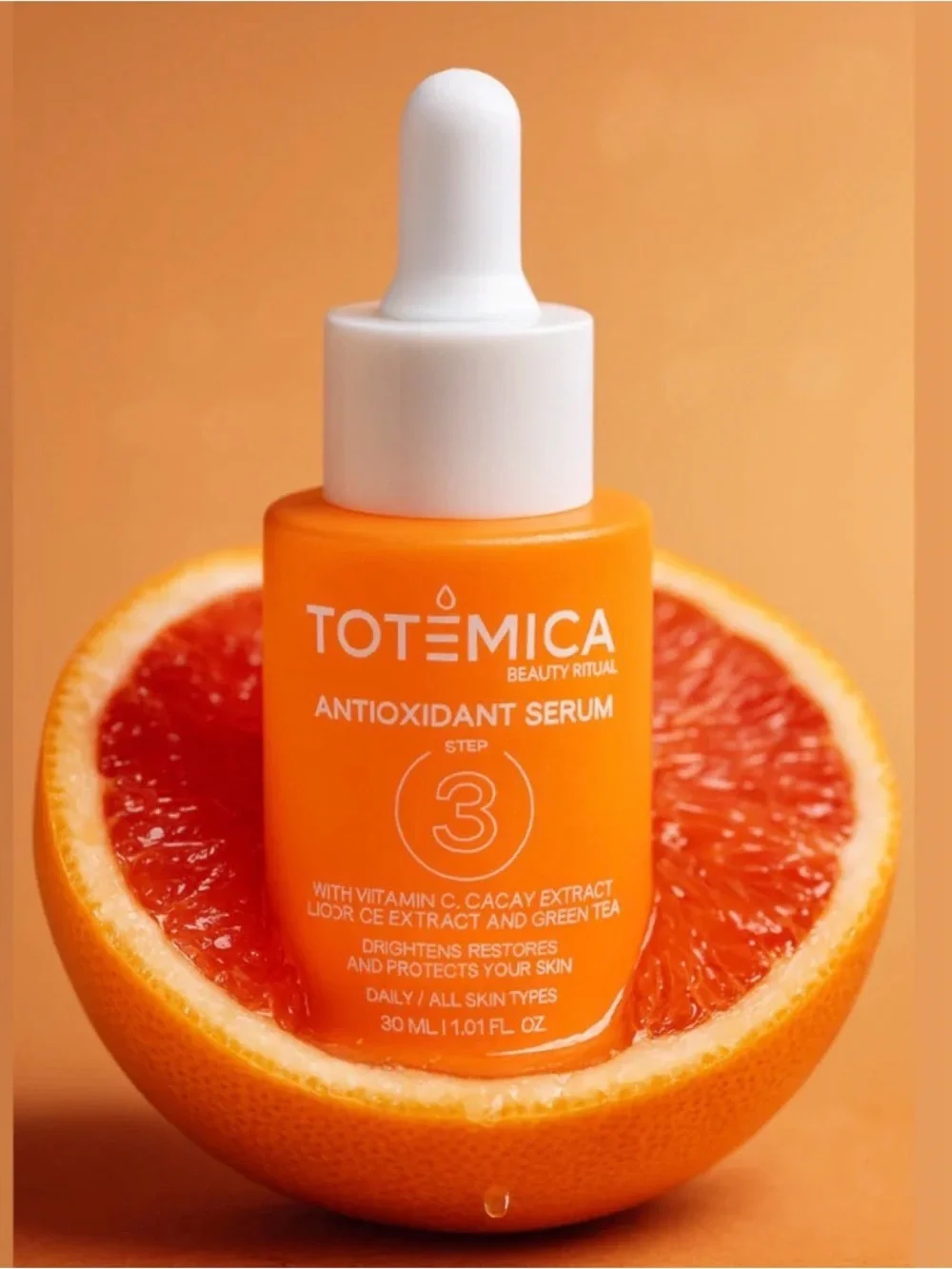 🍊 Totémica Beauty Ritual Antioxidant Serum (Step 3) - 30ml / 1.01 fl. oz.